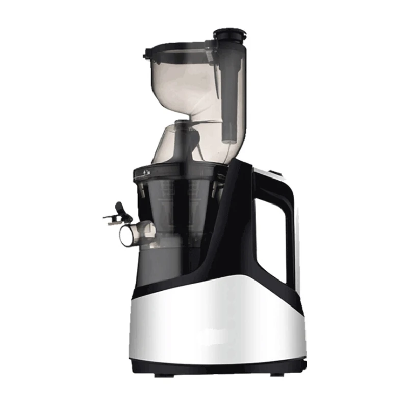 Exprimidor lento 7LV, Extractor de prensa en frío con tornillo, sin filtro, fácil de lavar, máquina exprimidora eléctrica de frutas de gran calibre