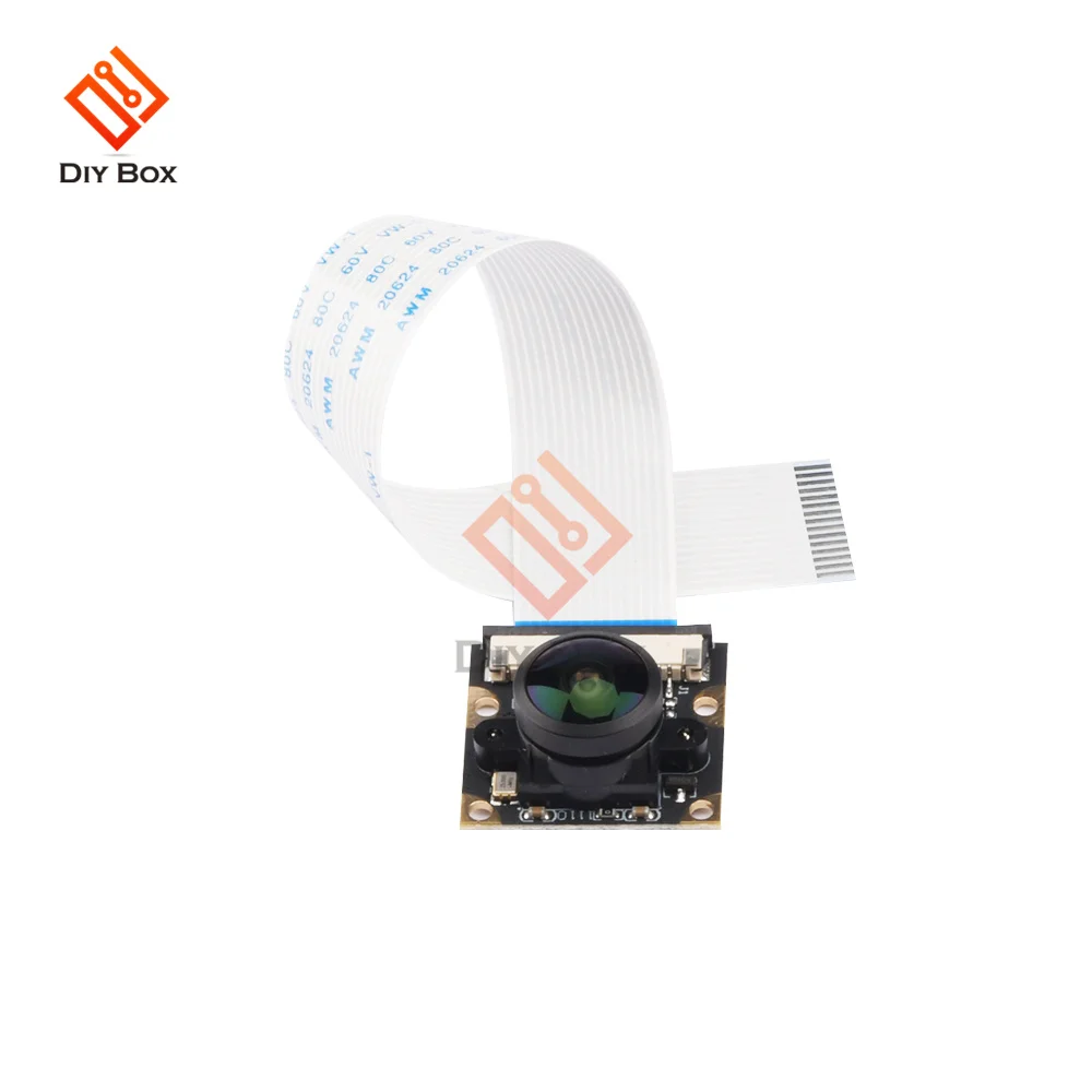 For Raspberry Pi 3/4 Generation 160 Degree Fisheye Wide-angle Camera Module OV5647