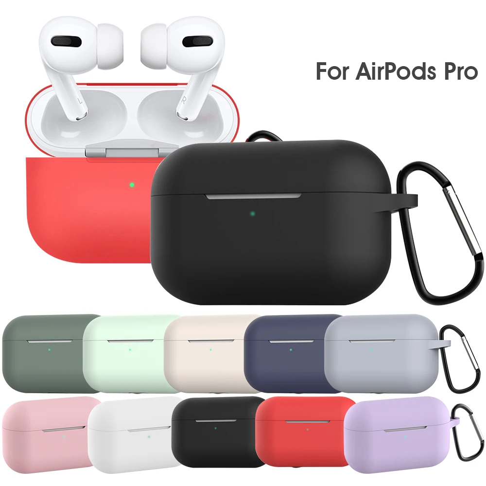 حافظة فاخرة من السيليكون لأجهزة Airpods Airpod Pro 2 1 غطاء حماية لاسلكي من السيليكون لأجهزة Apple Air Pods Pod 2 1 Pro Coque Fundas