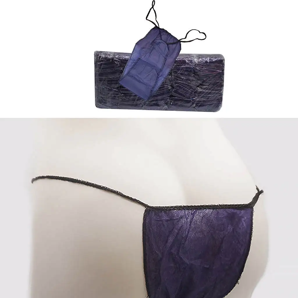 Culotte tanga en forme de poulet pour femme, sous-vêtement doux et ajustable, pour le bronzage, hygiénique, SPA, sauna, 100 pièces