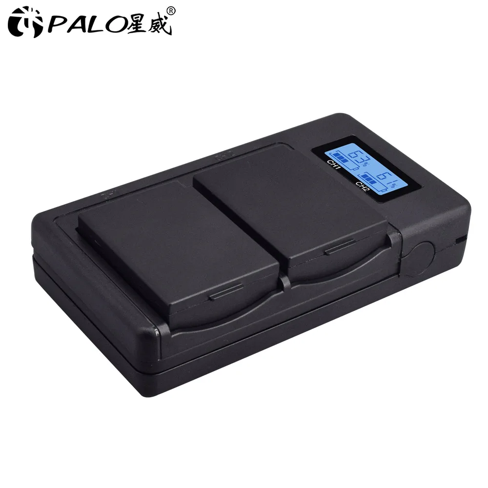 charger LP-E5 LP-E6 LP-E8 LP-E10 LP-E12 LP-E17 LP E5 E6 E8 E10 E12 E17 battery USB Dual smart charger for Canon battery chargers