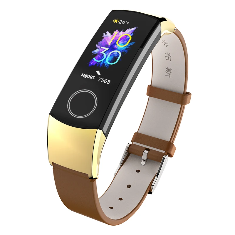 Honor Band 5 Strap for Honor Band 4 Bracelet Metal Wrist Strap for Huawei Honor Band 4 5 Smart Wristbands Milanese Leather