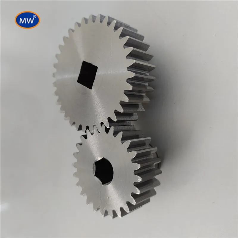 2pcs 1.5 Modulus 24/32 Teeth  Metal Steel Gear Custom Processing According To Drawings