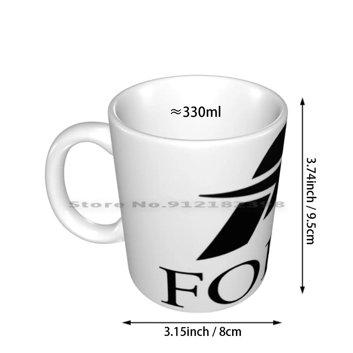 Motorsport Ceramic Mugs Coffee Cups Milk Tea Mug