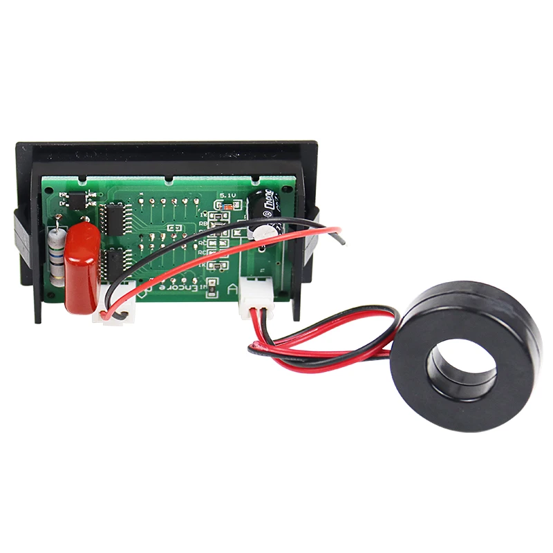 AC50-500V 220V Dual Display Spannung Strom Meter Detector Meter Amperímetro LED Voltmeter Amperemeter Elektrische Instrument