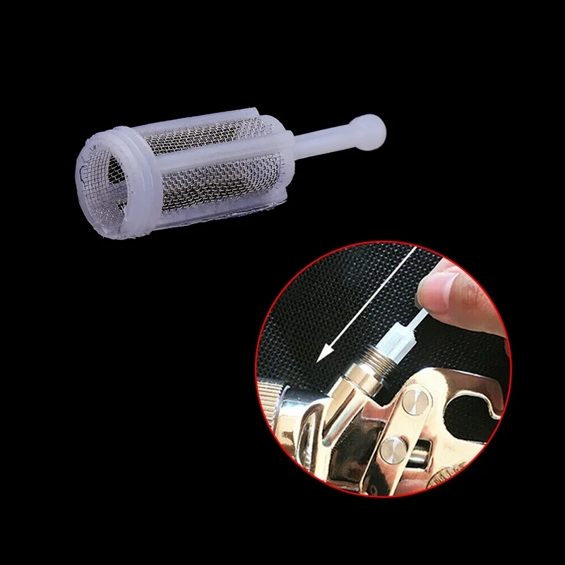 10Pcs/Set Gravity Spray-Gun Filters Fine Mesh Disposable Gravity Feed Filter-Paint Spray Gun Mesh Strainer Accessories Universal