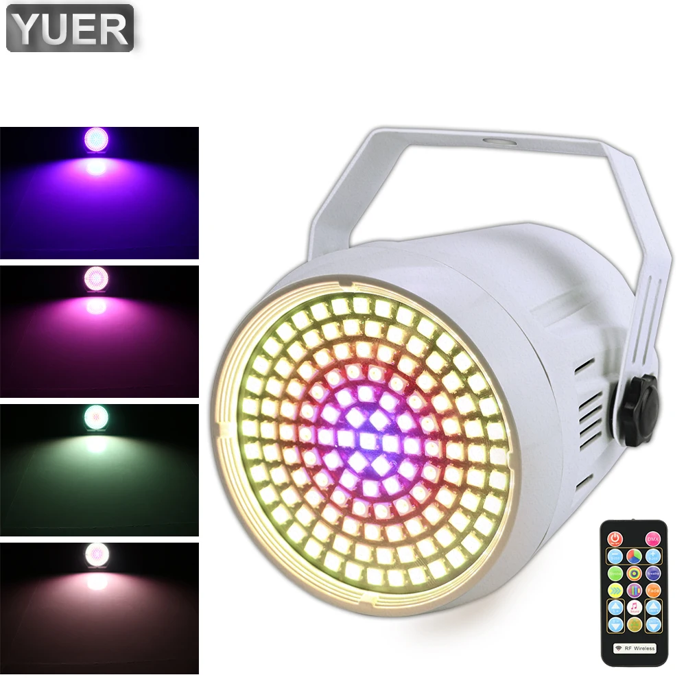 

127 LED Mini Colorful Stage Effect Lighting Disco DJ KTV Party Bar Portable Wedding Supplies Adjustable Beam Light Moving Head