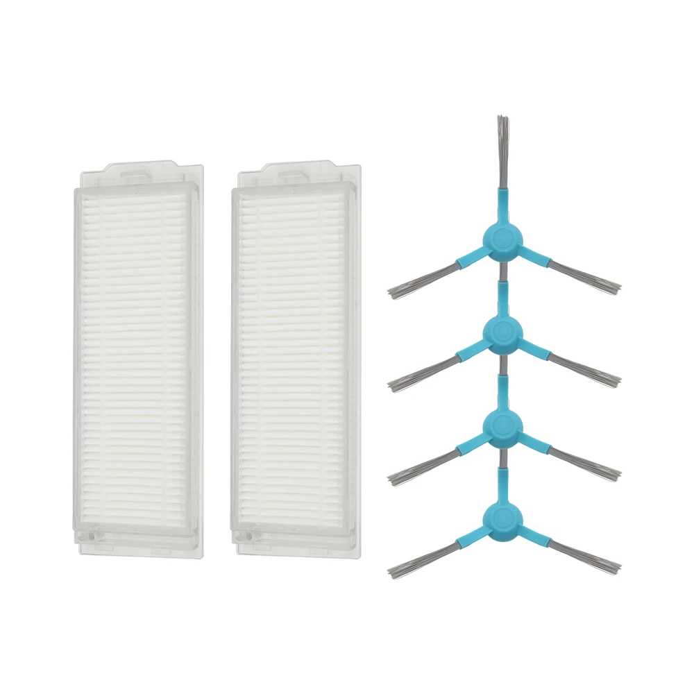 HEPAแปรงด้านข้างแปรงด้านข้างMopผ้าสำหรับCecotec Conga 3290 3490 3690เครื่องดูดฝุ่นด้านข้างแปรงProscenic m7