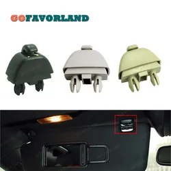 Black Gray Beige Sun Visor Hook Clip 4F0857561 For Audi A6 allroad quattro A7 Sportback A8 S6 S8 Quattro RS6 For Seat Leon