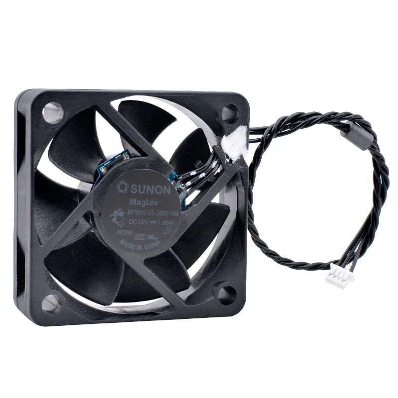 Brand new MF50151V3-Q00U-H99 DC12V 1.66W 5cm 50mm fan 50x50x15mm 5015 cooling fan for projector