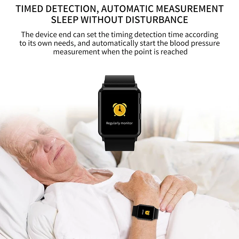 

2021 best selling elder blood pressure monitor smart watch wristwatch steps regularly monitoring Grandfather grandmother gift