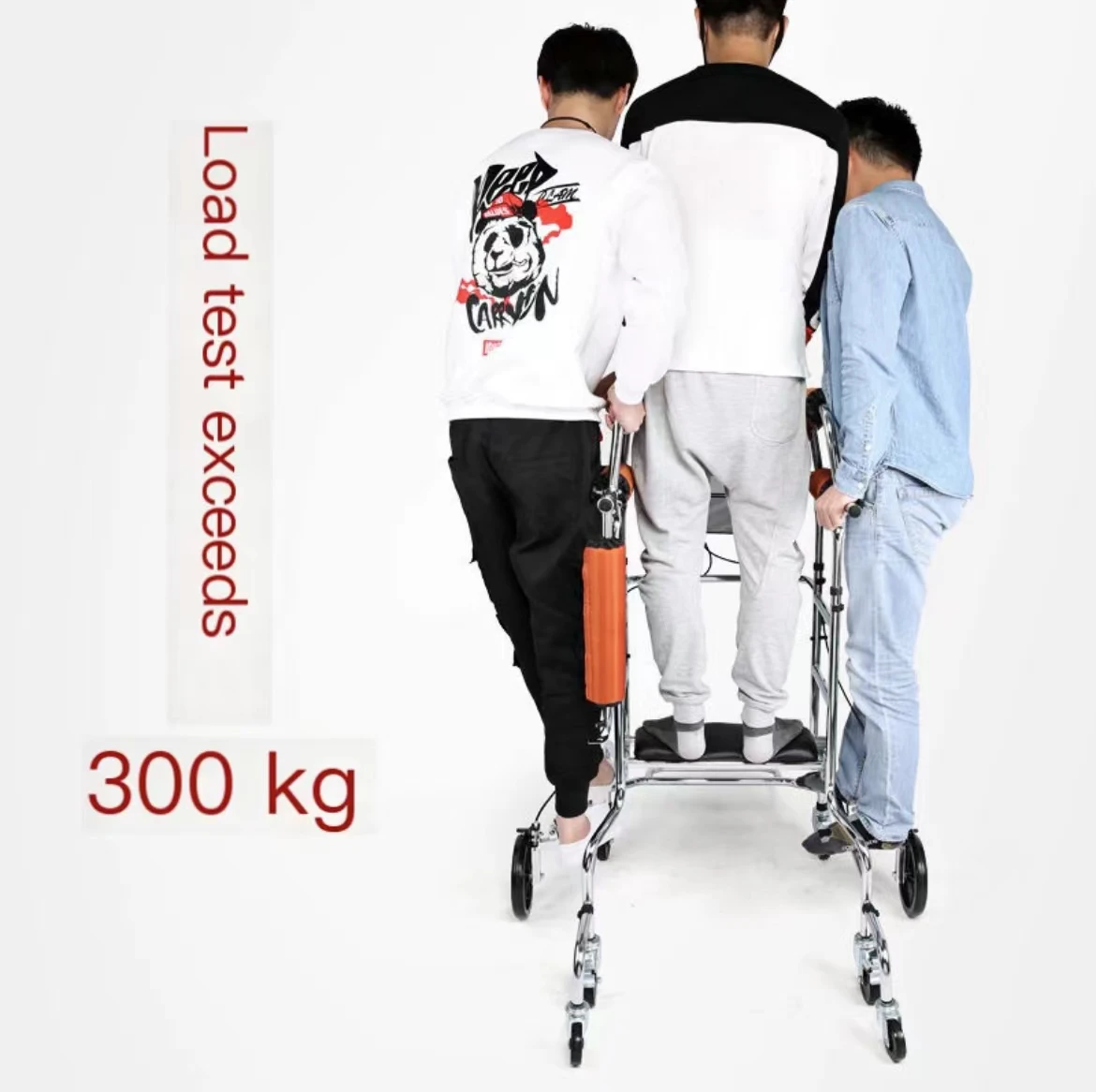 Adult Standing Rehabilitative Walk Support Aluminum Alloy Folding Walking Aid The Disable Hemiplegia Training Walker