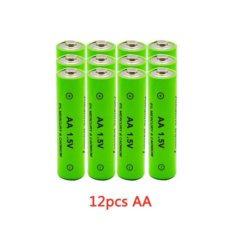 알카라인 AA 충전식 배터리, 원격 제어 장난감 라이트 배터리, 3000mAh, 1.5V