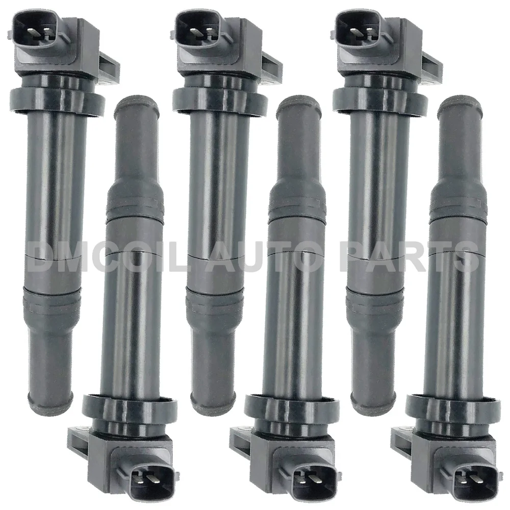 

6 PCS ORIGINAL QUALITY IGNITION COIL FOR HYUNDAI SANTA FE II KIA MAGENTIS SEDONA II 2.7L GLS V6 (2005-) 27301-3E400 273013E400