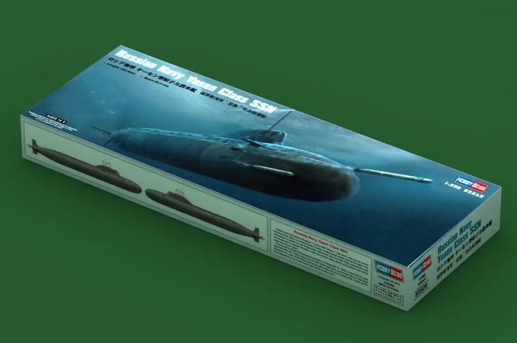 

Hobbyboss 83526 1/350 Scale Russian Navy Yasen Class SSN Attack Submarine Model Kit