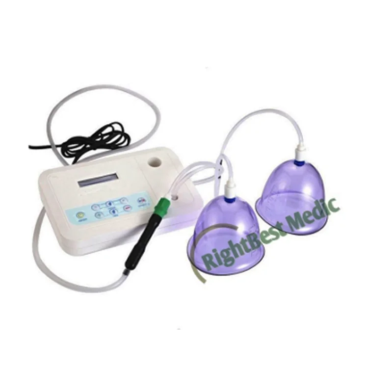 Meridian Breast Enlargement massage Machine static electric therapy apparatus purpose Cupping Health care device