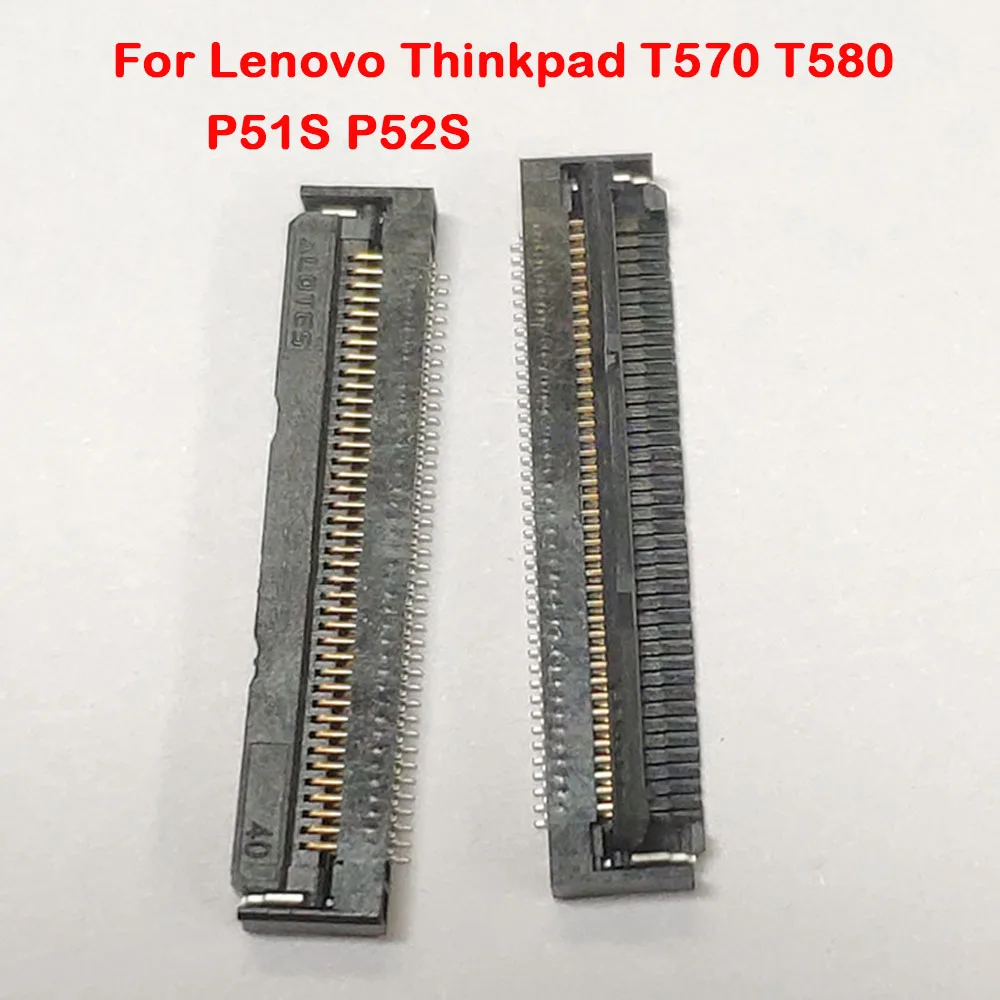 

1-5PCS For Thinkpad T570 T580 P51S P52S SSD Hard Disk Cable Interface FPC Female Connector Jack SATA Motherboard End Connector