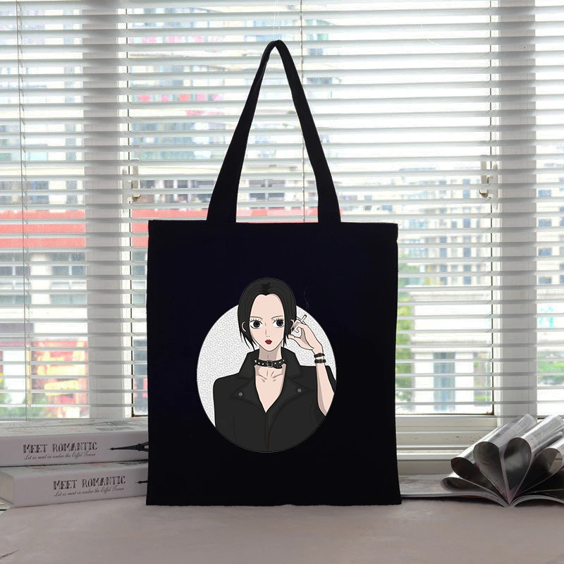 Nana Anime Shopping Bags Free Shipping Shopper Handbag Designer Handbags Reusable Bag Canvas Customizable Logo Shoulder Bag