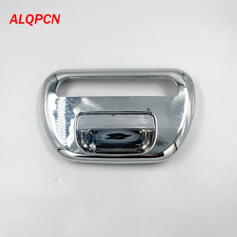 All Chrome Tailgate Handle Lift Gate Open Catch Fot Mitsubishi L200 Triton Pickup 2005-2014