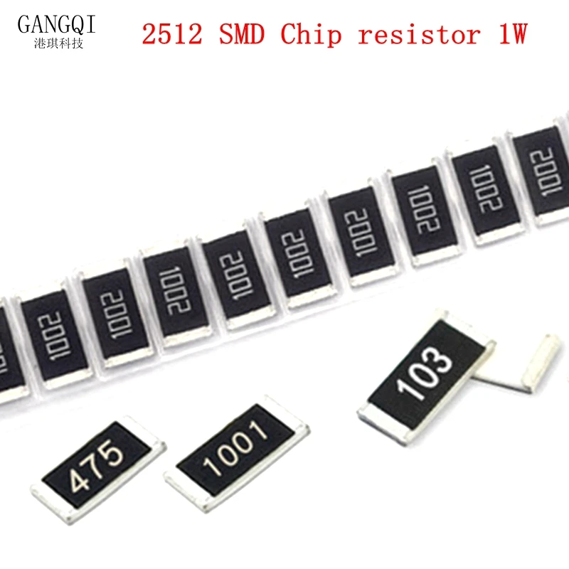 

50PCS 2512 SMD Chip resistor 1W 1% 0.01R 0.012R 0.015R 0.018R 0.02R 0.09R 0.27R 0.3R 0.25R 0.5 0.51 0.62 0.68 0.75 0.82 0.91 OHM