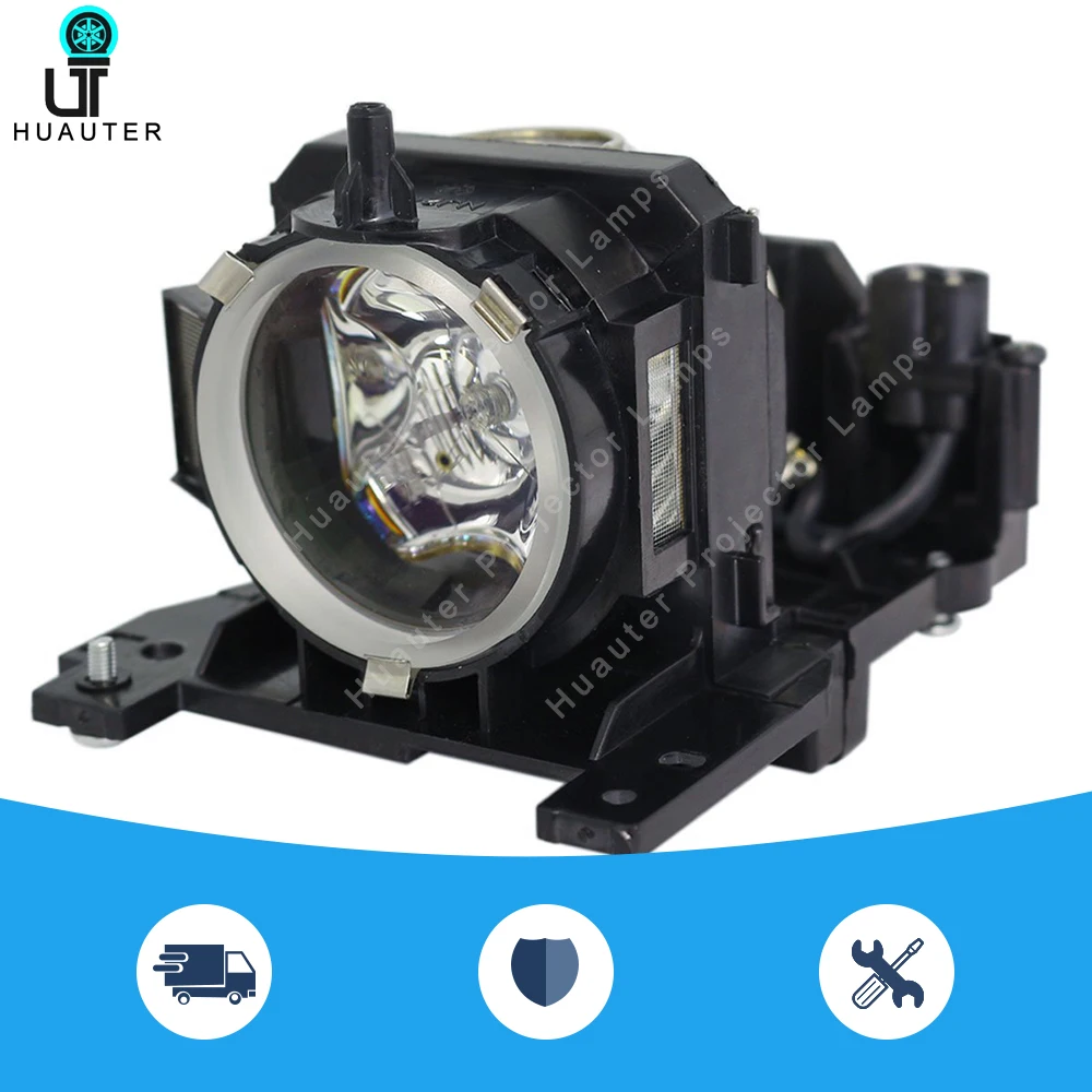 Lampe de projecteur avec boîtier pour Hitachi, Compatible DT00911, CP-WX401/CP-WX410/CP-X201/CP-X206/CP-X301/CP-X306/CP-X401/CP-X450