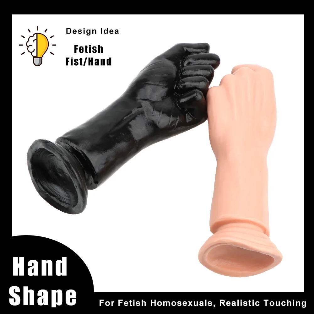 18cm Sexy Hand Fist Big Dildos For Women Vaginal Dilator Anal Plug Men Butt Expander Female Masturbator Sex Toys Erotic Products