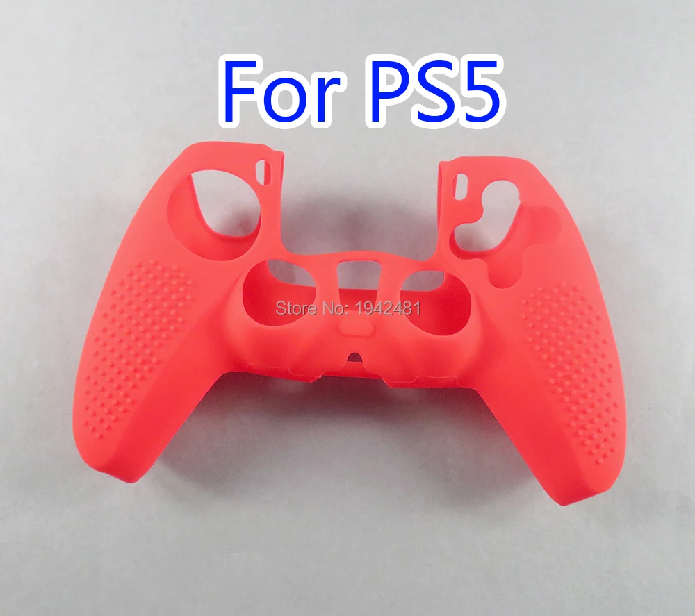 20PCS Colorful Handle Sleeve Silicone Case Dustproof Skin Protective Cover Anti-Slip for S-ony PlayStation PS5 Controller Game