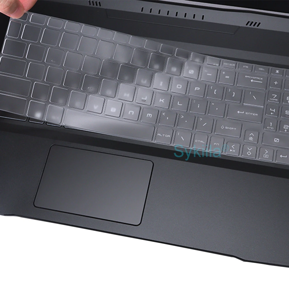 Keyboard Cover for MSI Katana 15 17 A15 A17 GF66 GF76 HX B14W B13V B13U AI B8V Gaming Silicone Protector Skin Case 15.6 17.3