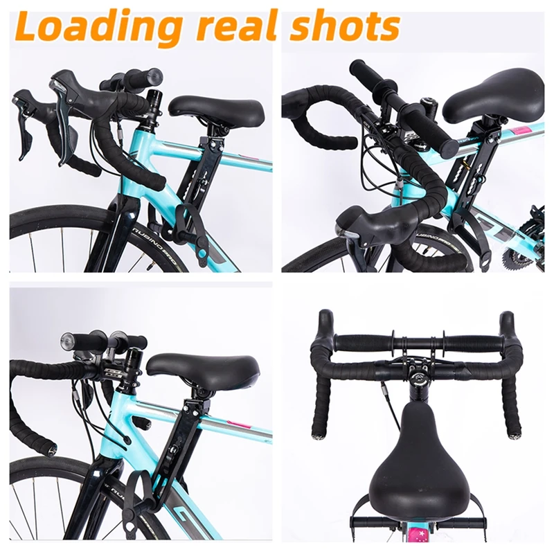 Kids Bike Seat Child Cycling Front Seat Mat Mountain Road Bike Saddle Children Bicycle Handlebars Bicycle Child Safety Saddle