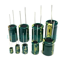 High Frequency Low ESR Aluminum Electrolytic Capacitor 250V 4.7UF 10UF 15UF 22UF 47UF 68UF 100UF 150UF 220UF 330UF 470UF