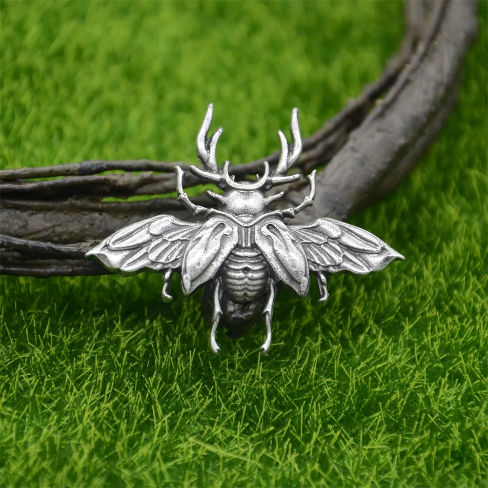 Gothic Insect Scarab Beetle Brooches For Women Men Goth Accessories Vintage Brooch Pin Dropshipping