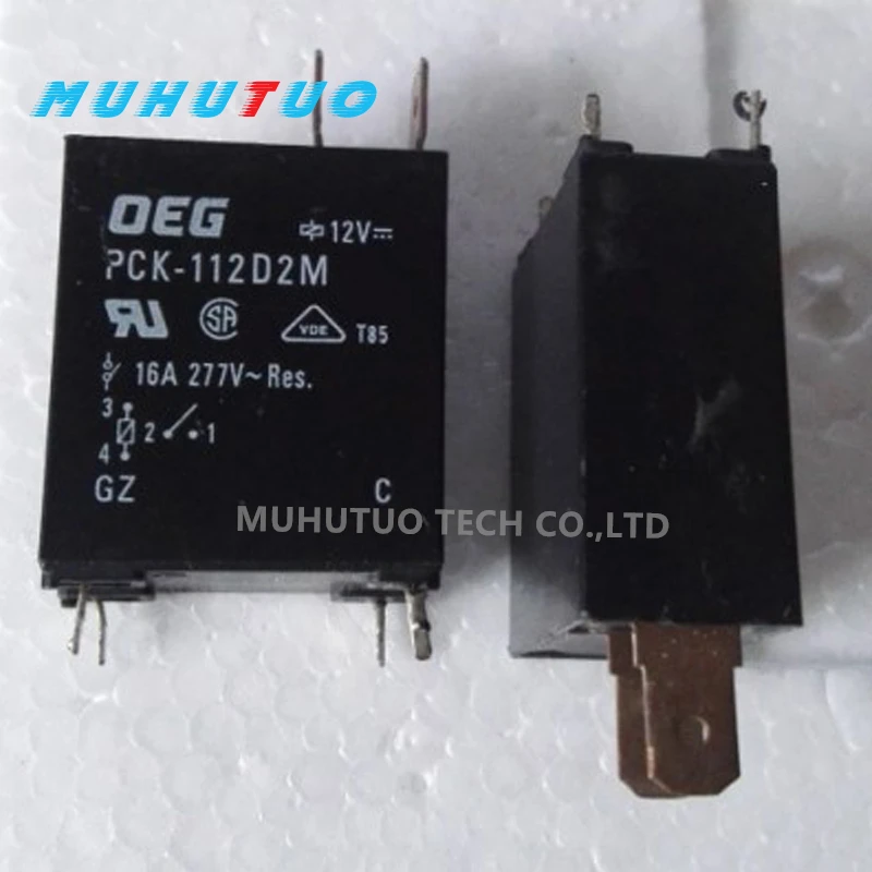 1PCS PCK-112D2M 112D2M 12VDC 16A relay DIP-4