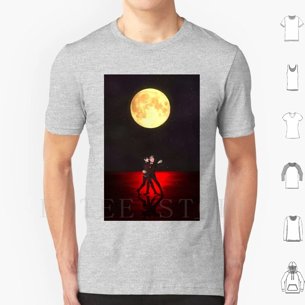 Black In The Moonlight T Shirt Print Cotton Hannibal Will Hannibal Lecter Nbc Hannibal