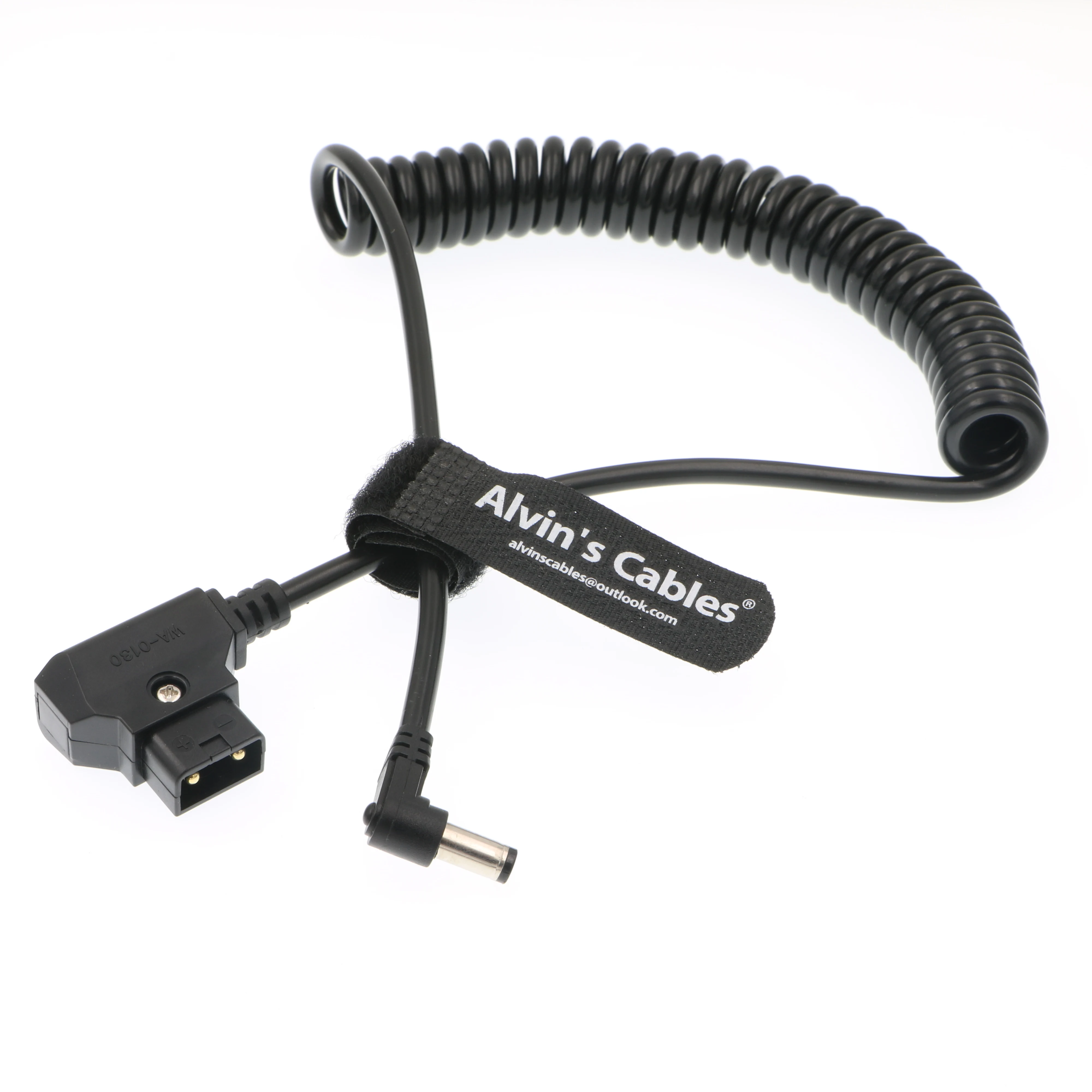 Кабели Alvin Anton Bauer Power Tap D Tap на 2,1 DC 12V прямоугольный спиральный кабель для ЖК-мониторов KiPRO