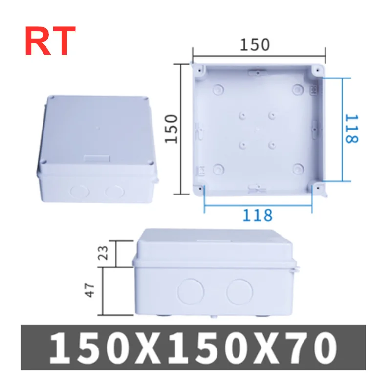 Variant: RT 150x150x70mm