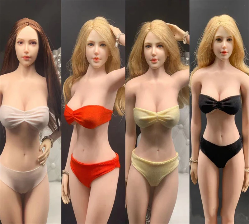 

New Arrival 1/6th Model Sexy Women's Underwear, Bra Clothing Set For Mostly Rubberized Female Body Accessories