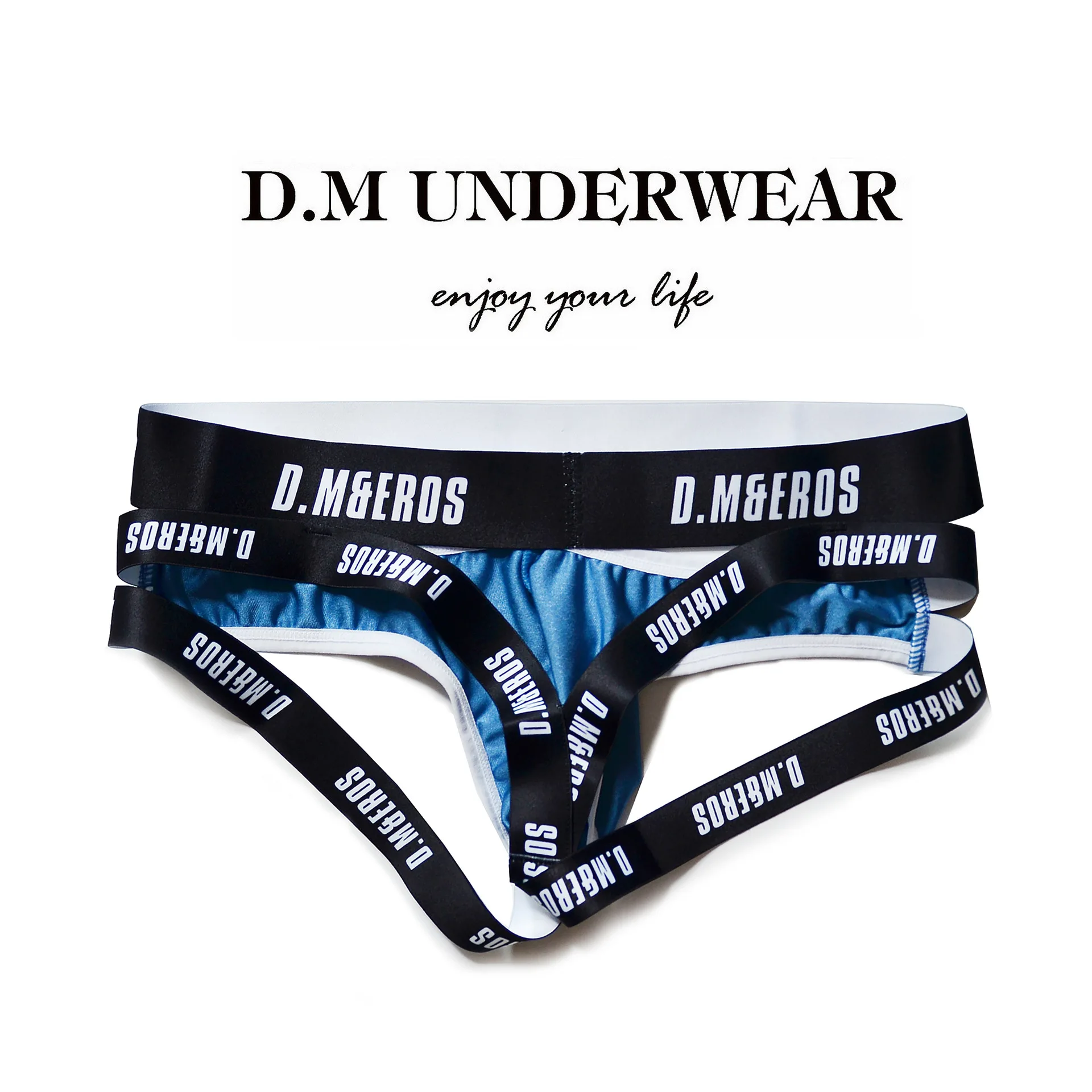 

Men's underwear letter thong low waist sexy polyester quick-drying hollow hip appeal double butyl temptation online celebrity