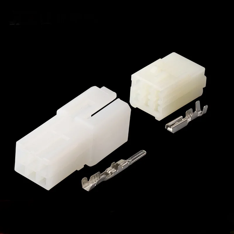 

100 sets 6 pin 2.0mm AMP Auto Electronic harness sensor plug connector 7123-1460 6242-5061 6242-1061