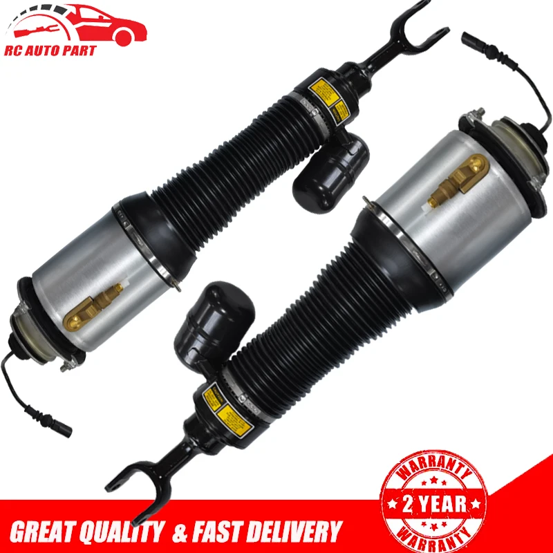 2Pcs Front L and R Air Suspension Shock Absorber For VW PHAETON V8, For BENTLEY Continental GT Flying Spur 3D0616039D 3D0616040D