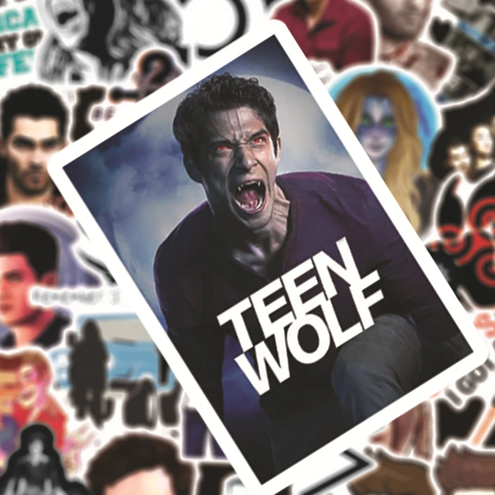 10/30/50PCS TV Show Teen Wolf Graffiti Stickers Car Motorcycle Travel Luggage Guitar Laptop DIY Joke Decals Sticker Kids Toys