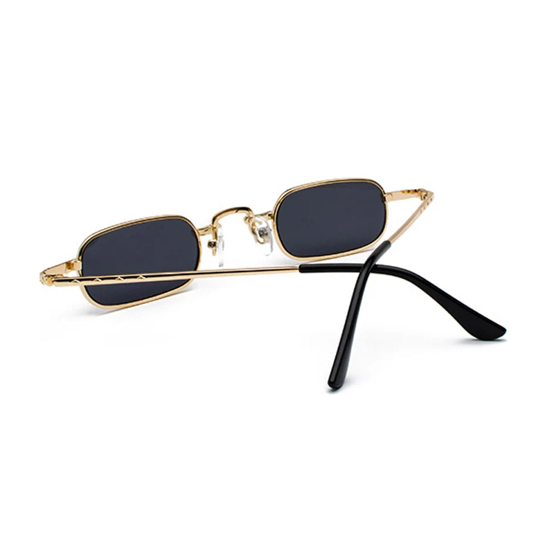OEC CPO Vintage Square Sunglasses For Men Luxury Brand Designer Metal Sun Glasses Women Fashion Famous Brand Eyewear Gafas O87