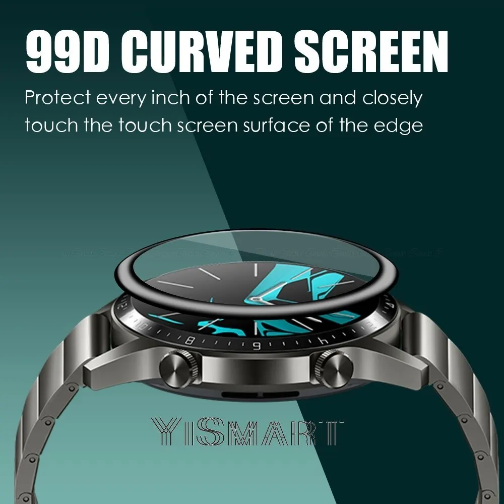 3D zakrzywiony ekran Protector dla Honor Watch magiczny zegarek 2 magiczny Watch2 46mm pełna pokrywa miękka folia ochronna nie szkło