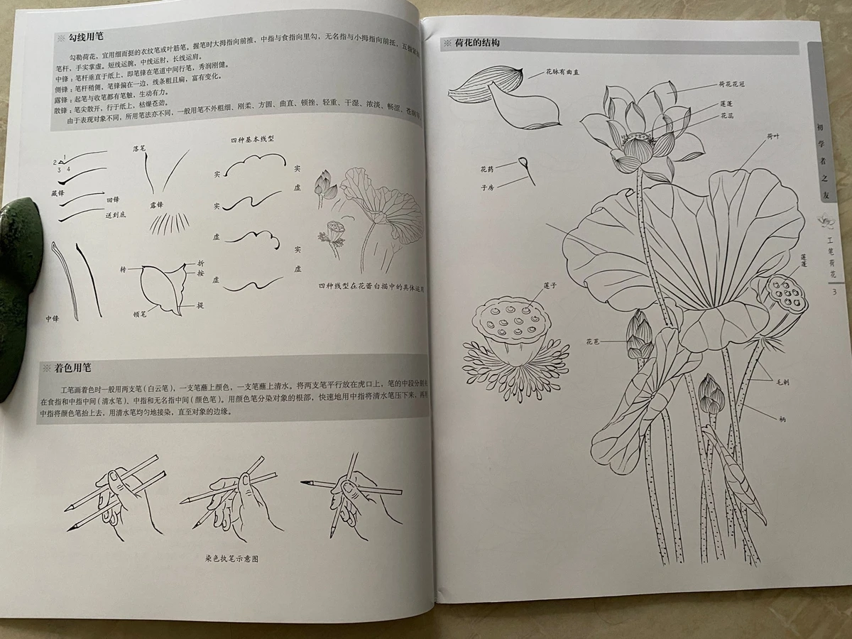 Кисть для изучения китайских чернил, 1 шт.