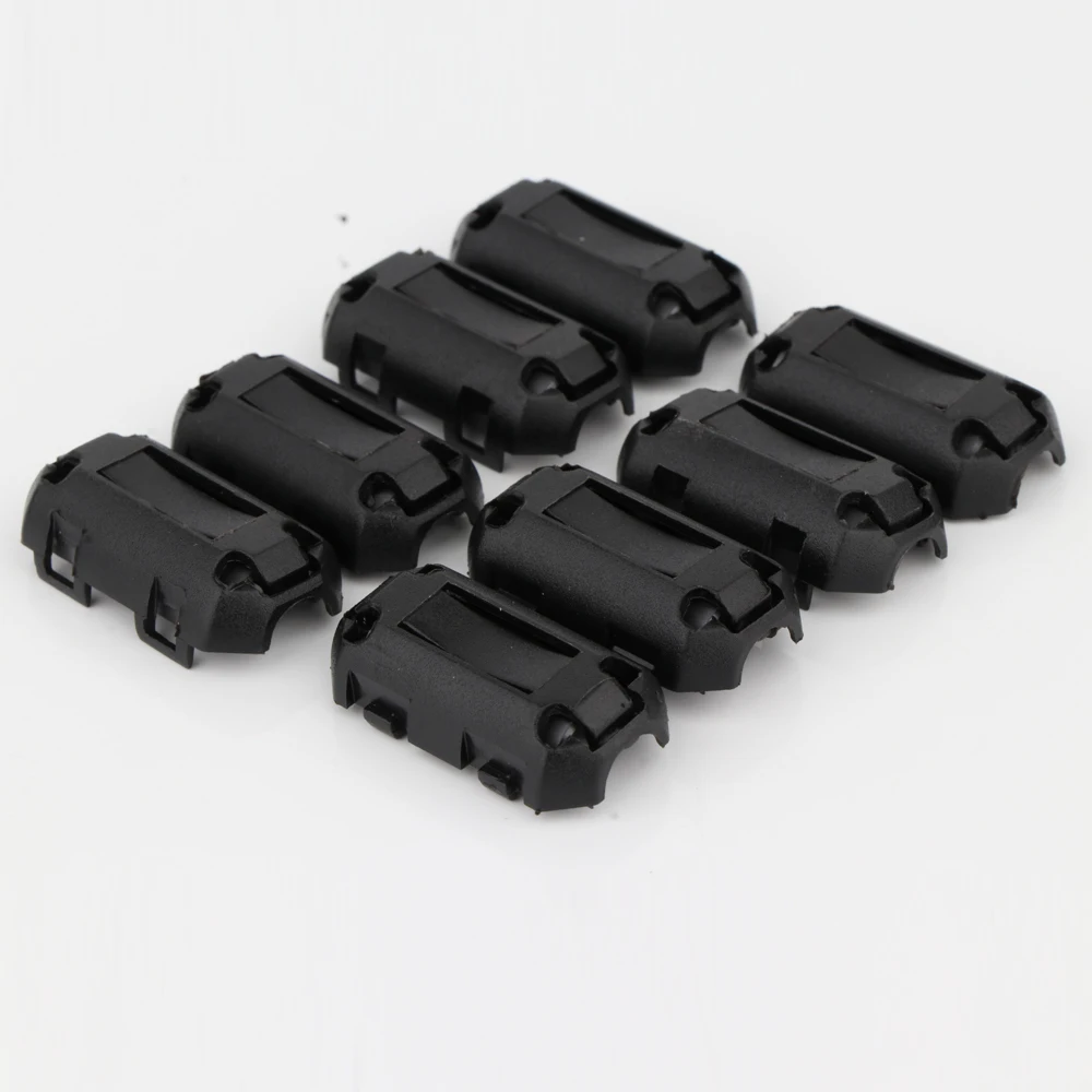 4/8Pcs Kabel Magnetische Ring Ferrit Filter Kern Nickel-Zink Anti-Interferenz Noise Suppressor Stecker Hifi zubehör – Detail 6