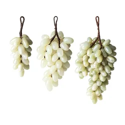 Natural Stone Marble Bunch of grapes, Handmade Wine Cooler, Desk Crafts, Creativity Ornaments, Home Decoration, New