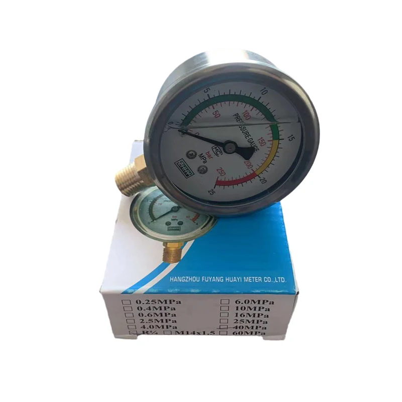 Hydraulic Pressure Gauge 1/4\