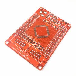 AVR Developments Board Minimum System PCB Board for ATMEGA128 PCB Develop Empty Red Board Wholesale