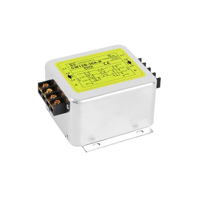TOMZN AC 380V three-phase three-wire terminal block purification CW12B-10A-R 20A 30A40A power supply filter