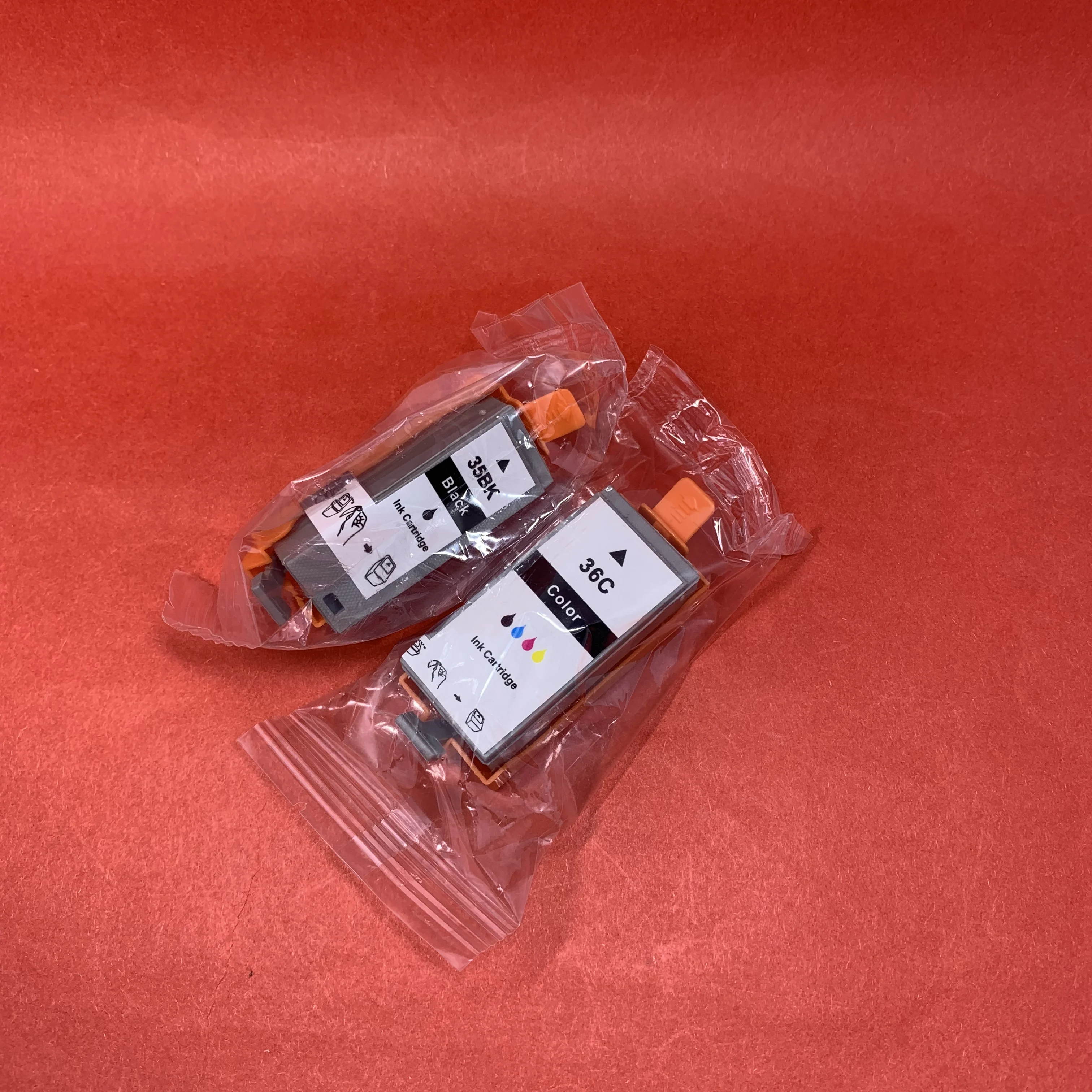 

1Set Compatible ink cartridge PGI35 CLI36 PGI-35 CLI-36 for Canon Pixma iP100 iP100with battery mini263 320