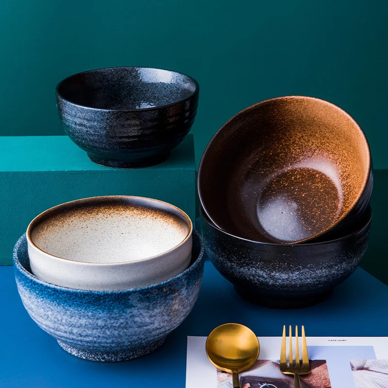 LingAo-Japanese Creative Ceramic Bowls